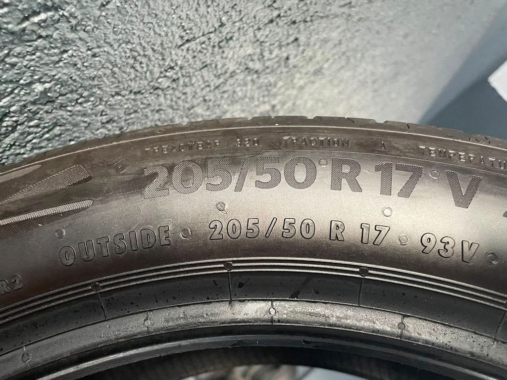 205/50 R17 CONTINENTAL | 1. SINIF TEMİZ TAKIM YAZLIK - 9
