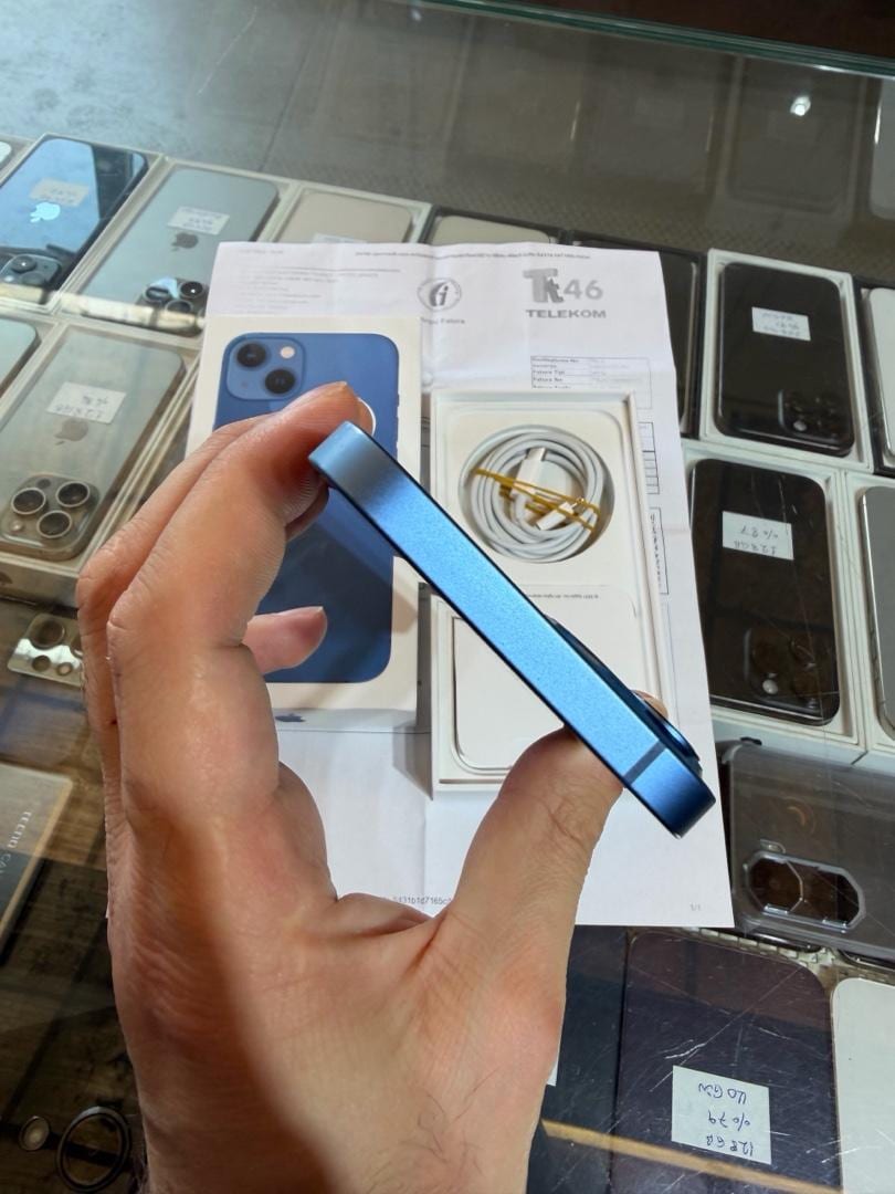 *İPHONE 13 256 GB PİL %63 TAMİRSİZ TEMİZ DEĞİŞENSİZ FATURALI KUTULU* - 6