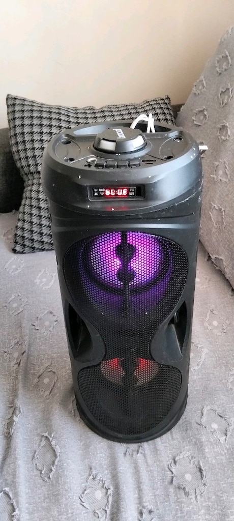 Şarjlı Bluetooth ses bombası 50 cm boy - 4