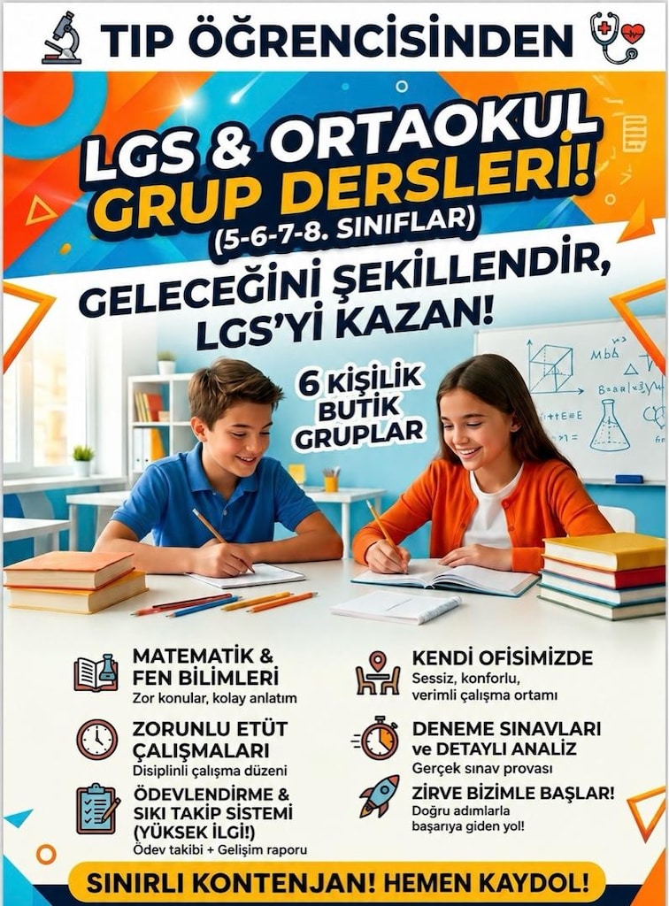lgs ve ortaokul vip gruplar