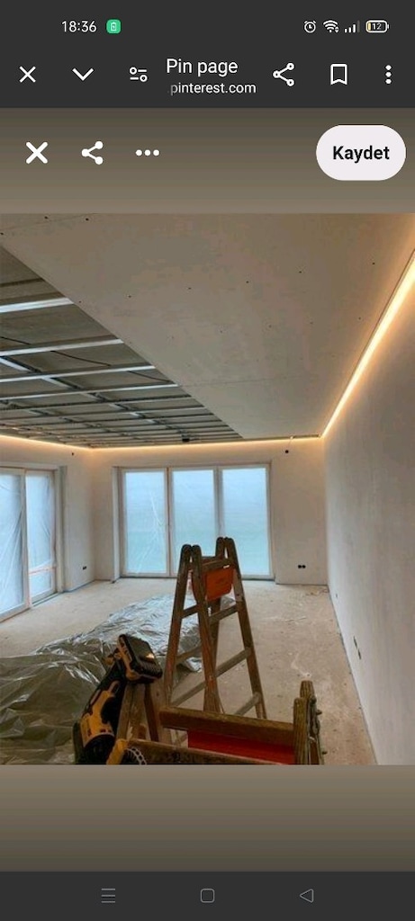Ankara Alçıpan Asma Tavan Bölme Duvar Gizli Işık Bandı Clipin Karolam - 6