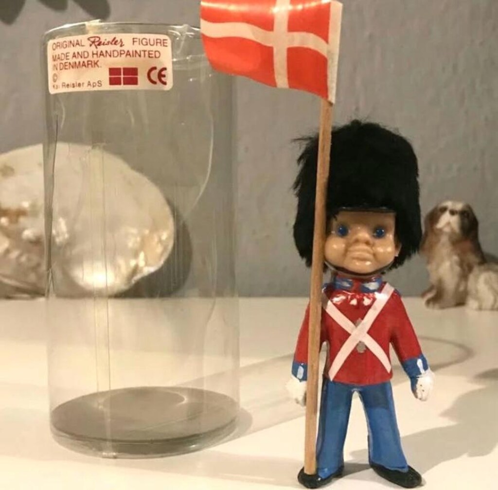 Hollanda El Boyama Vintage Kurşun Asker Figür - 5