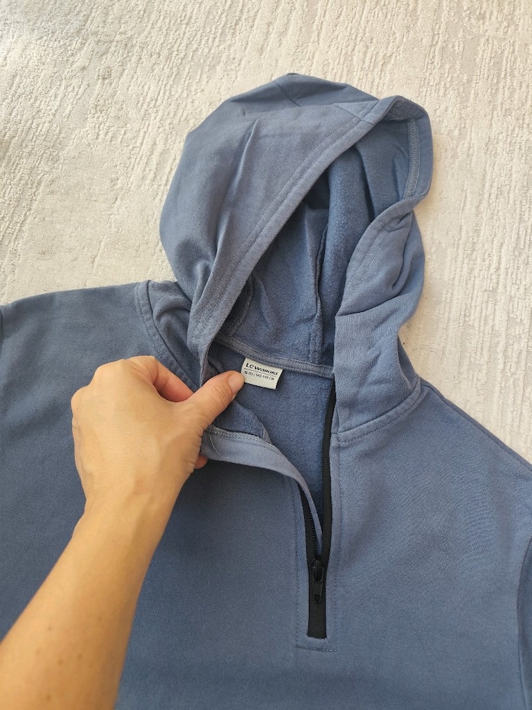 LCW ÇOCUK SWEATSHİRT 10 11 YAŞ kapşonlu yeni - 3