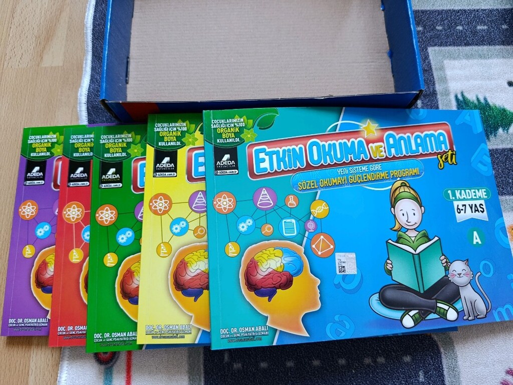 etkin okuma anlama kitap seti - 2