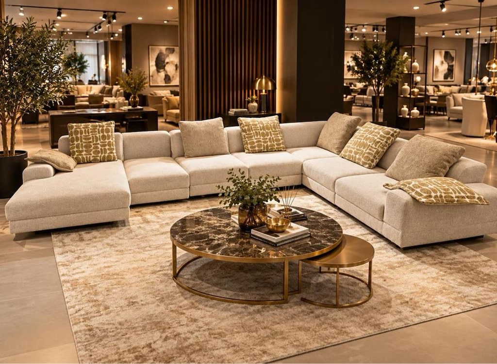 Sıfır.. 264x408 Modüler 46 Dns Milano L Köşe Koltuk Takimi - 3