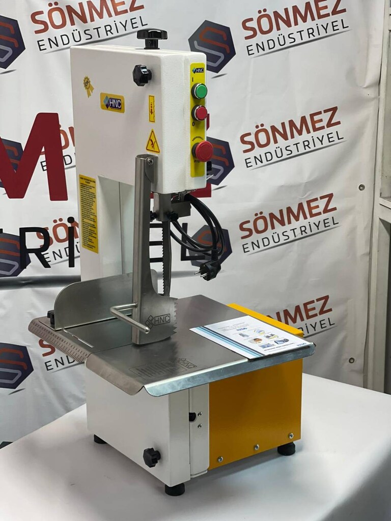 Sönmez - Hnc Et Kemik Kesme Testeresi Yeni Model Otomatik Şerit Ayarı