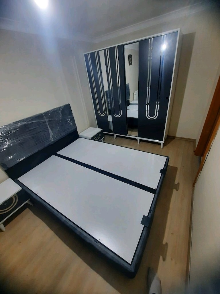 yatak odası takımı dolap şifonyer komodin baza başlık - 2