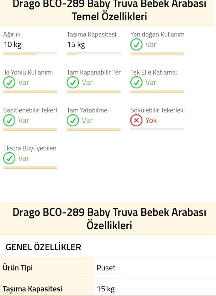 Drago baby bebek arabası - 14