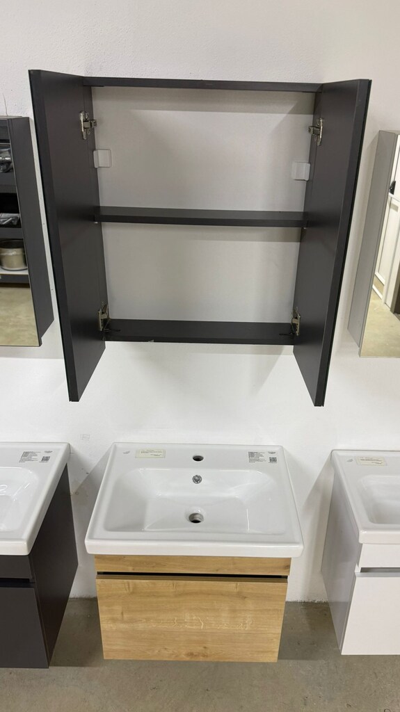 ASKA KUTA 60 CM ÇEKMECELİ BANYO DOLABI TAKIMI - 2