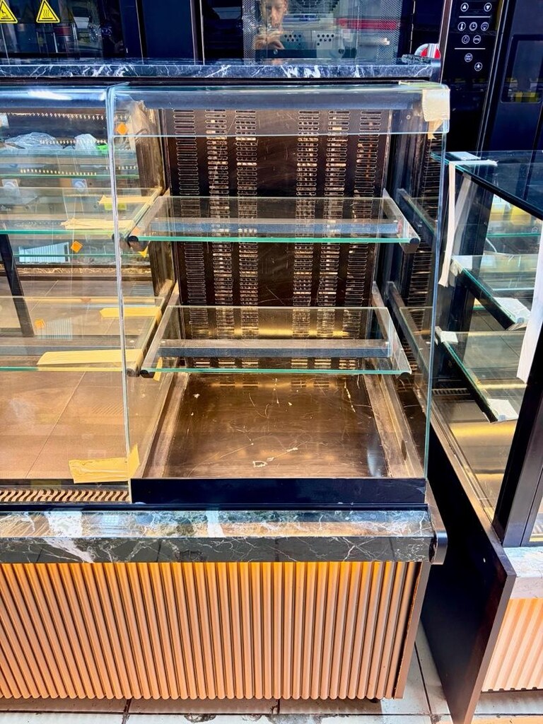 150 Cm Starbuck Tipi İçecek - Pasta - Tatlı Teşhir Dolabı - 6