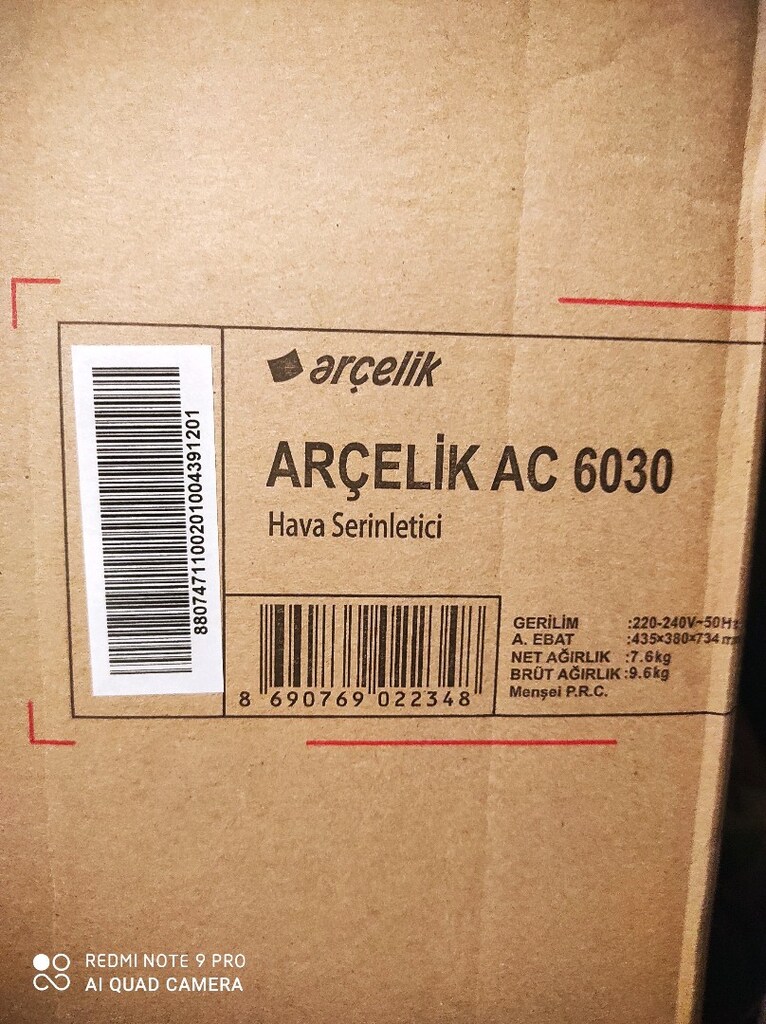 ARÇELİK HAVA SOĞUTUCU - 2