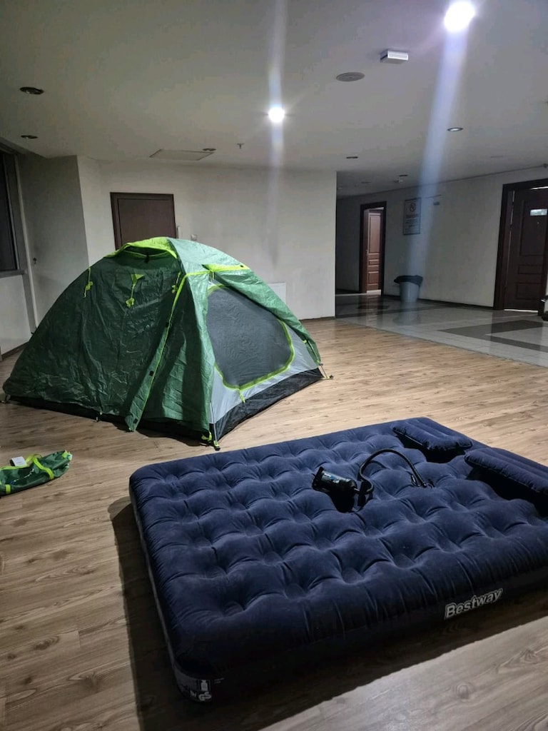 Husky Bird Plus 3 Çadır + Şişme Yatak seti - 9