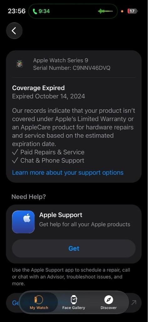 tertemiz Apple Watch series 9 45mm - 8