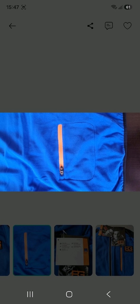 Bear Grylls Polar Ceket Beden:48 UK:S - 6