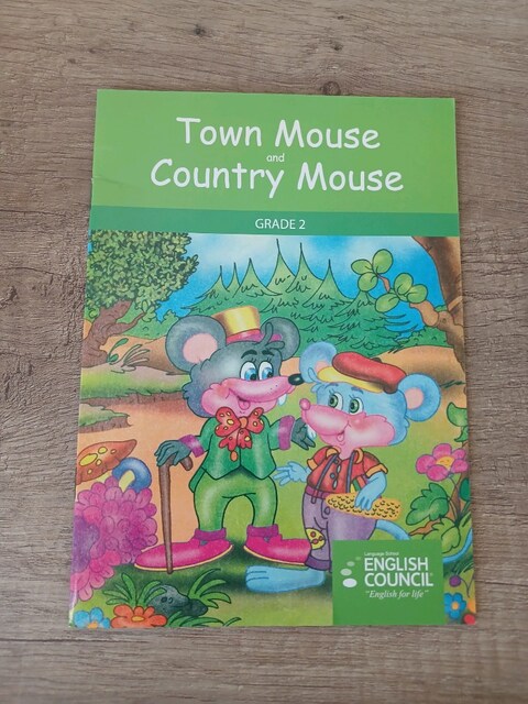 Town Mouse and Country Mouse İngilizce Çocuk Hikaye Kitabı