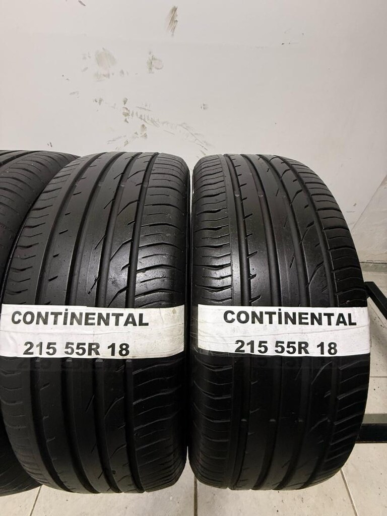 215 55R 18 CONTİNENTAL 4 ADET YAZLIK HATASIZ SIFIR AYARINDA - 3