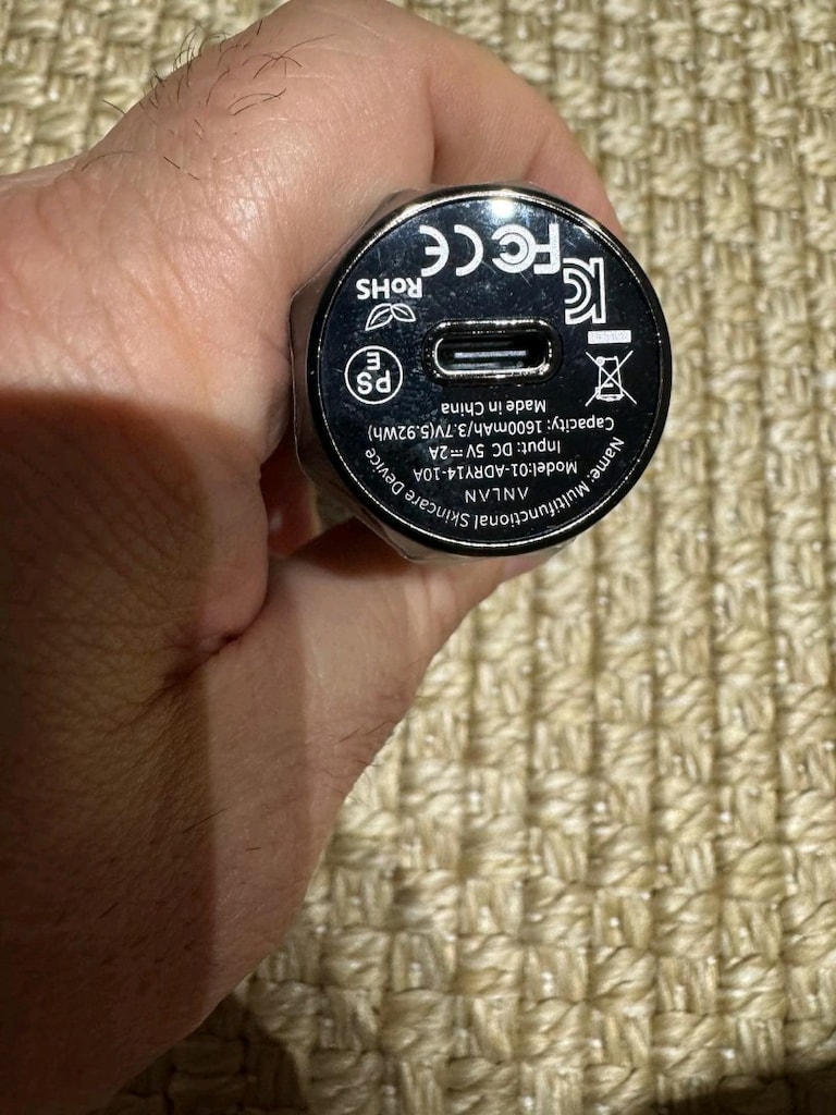Sıfır Ayarında ANLAN RF & EMS Çok Fonksiyonlu Yüz Masaj Cihazı - 6