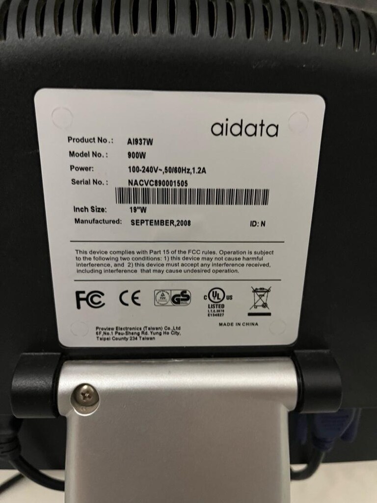 19 inç VGA Monitör - 3