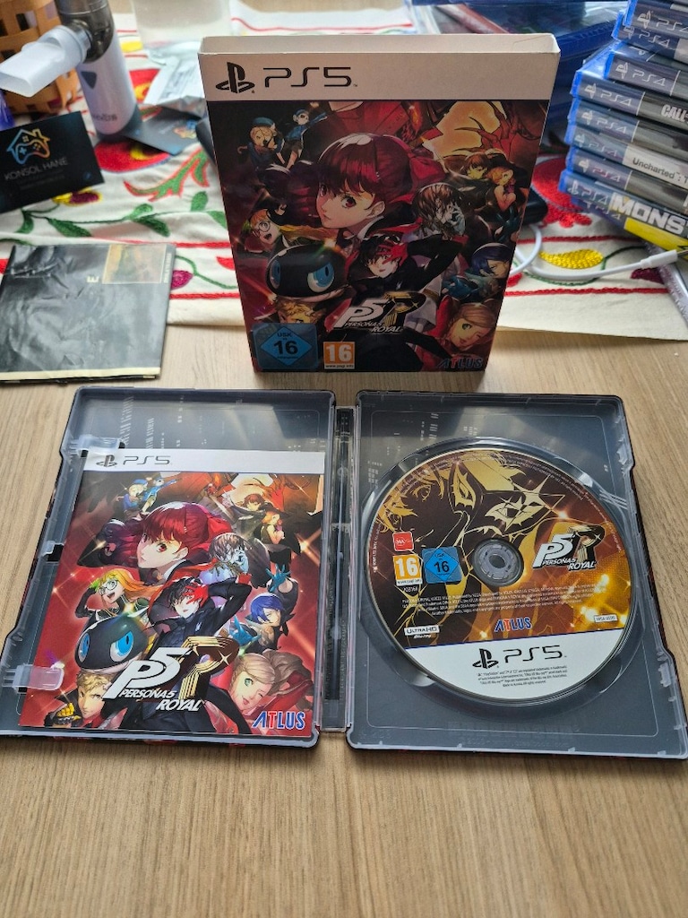 Persona 5 Royal PS5 steelbook Oyunu - 4