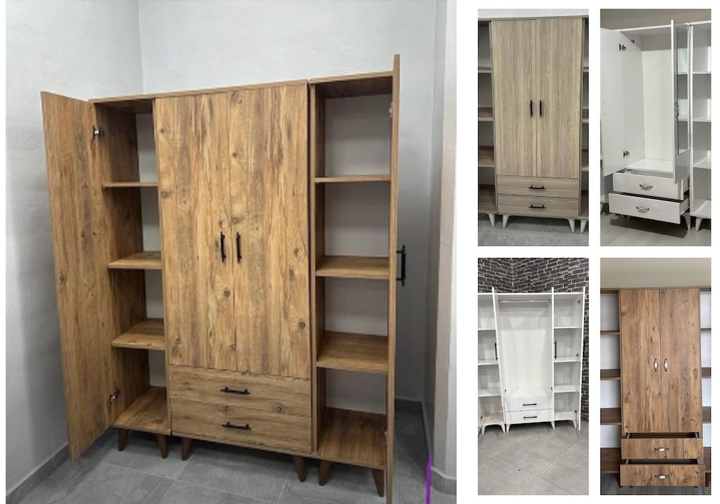4 kapaklı elbise dolabı xeyvvrarbe - 5