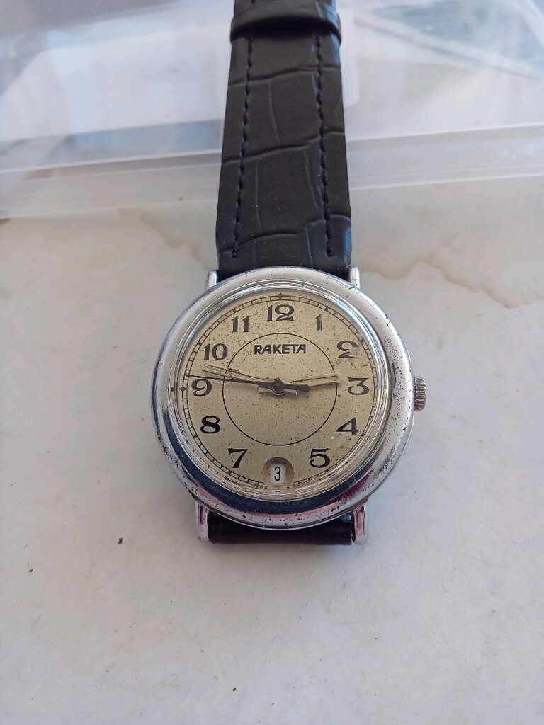 1976 imalı RAKETA KURMALI ERKEK & BAYAN KOL SAATİ - 3