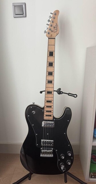Schecter PT Fastback Elektro Gitar (Gloss Black)