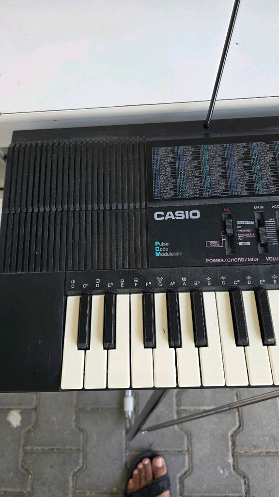 Casio Mt-740 org, 61 tuş, japon, stand, çanta - 3