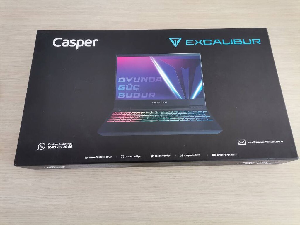 Casper Excalibur G770 sıfırdan farksız - 5