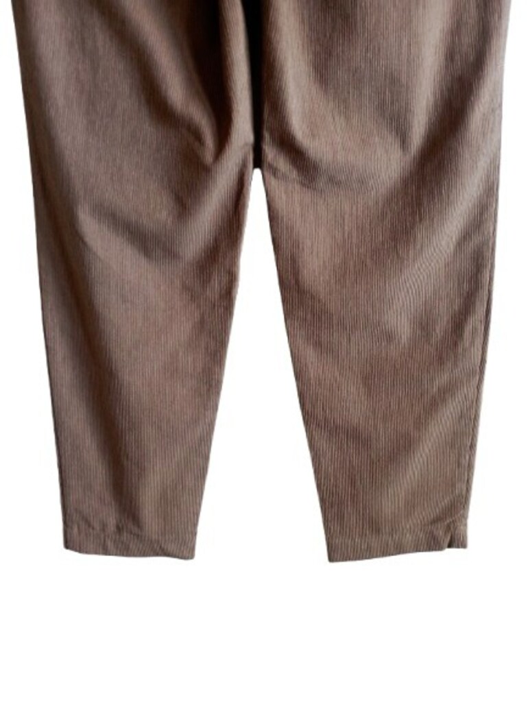 LCW Vision Kahverengi Bol Kalıp Loose Fit Fitilli Kadife Pantolon - 8