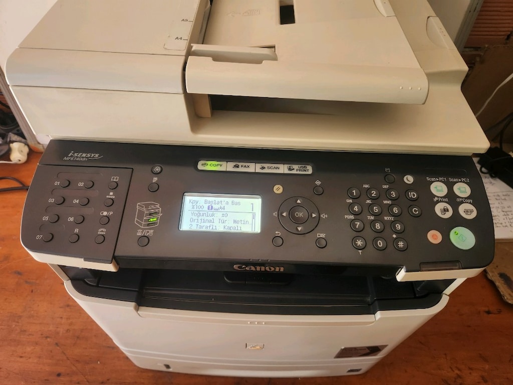 Canon mf6140dn lazer yazıcı MÜKEMMEL DURUMDA - 3