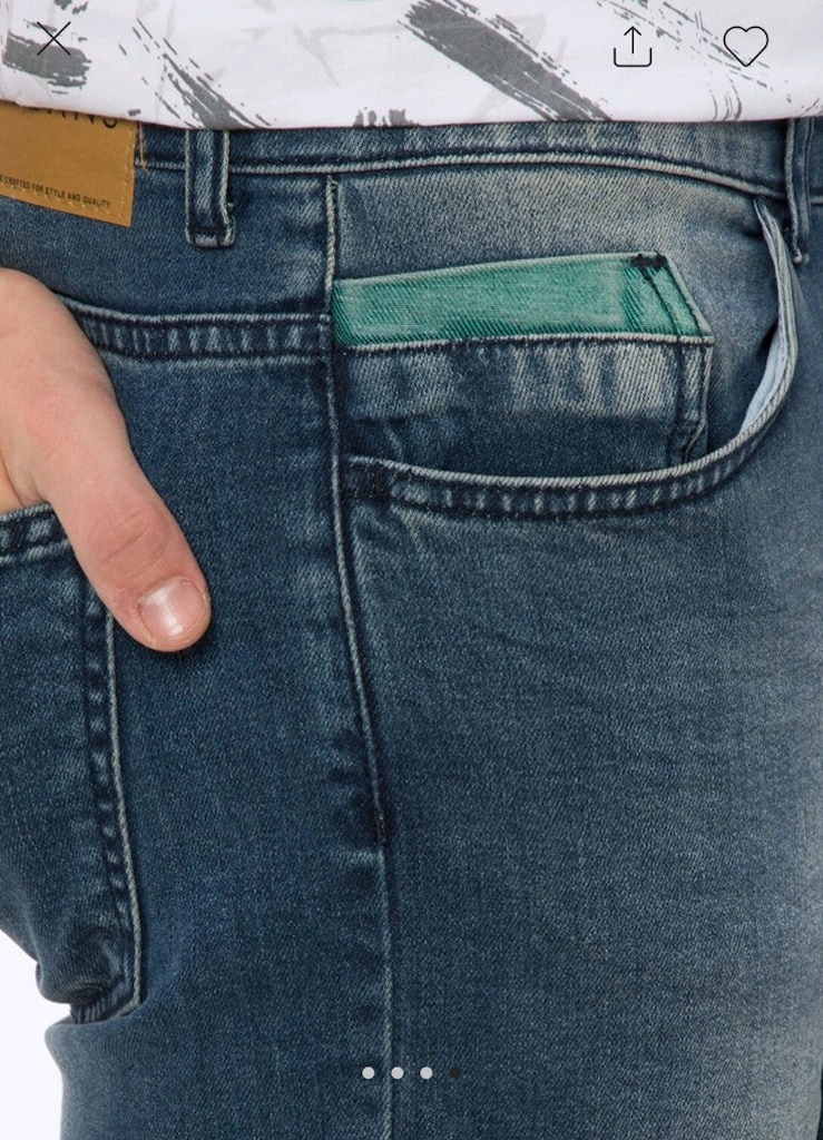 LCW Teen erkek Rodeo Jean şort - 13