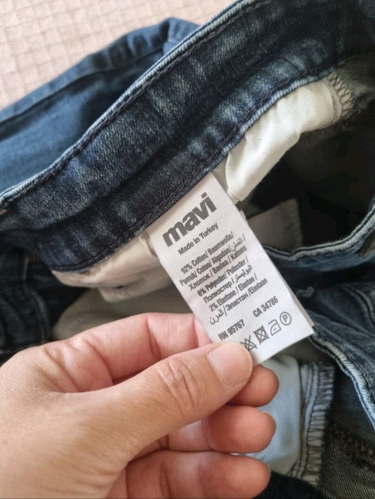 Mavi erkek Jean pantolon - 3