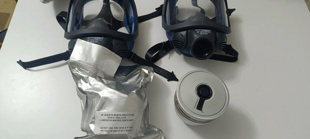 MPL 3000T Tam Yüz Gaz Maskesi Seti (2 Adet Maske + 2 Adet Filtre) - 5