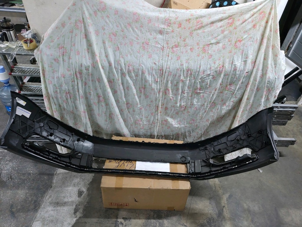 VW Passat B7 Ön Tampon Sıfır (2011-2015) - Far Yıkamasız Sensörsüz Tay - 2