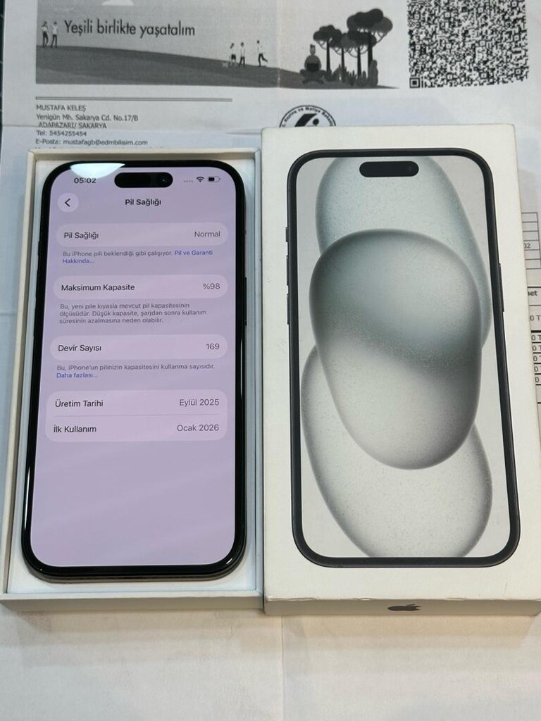 6 Aylık İPhone 15 128GB TR - 8