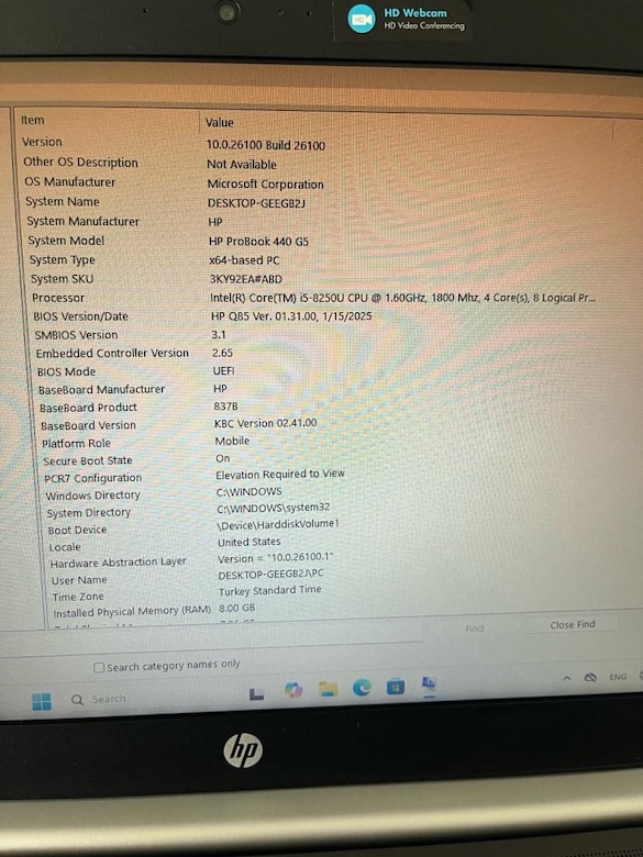 HP probook i5 laptop çok temiz - 4