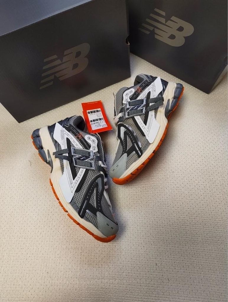 ‼‼NEW BALANCE 1906A GREY ORANGE – İTHAL - 2