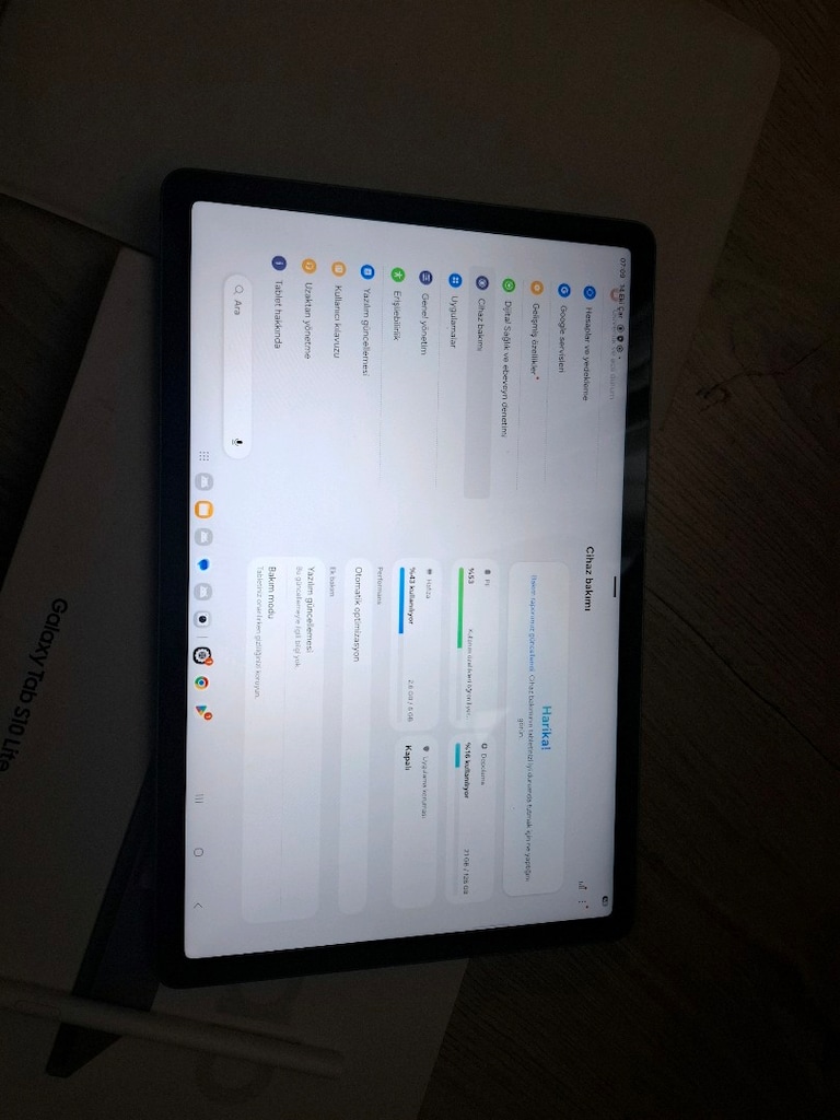 SIFIR 2YIL GARANTİLİ 128GB6RAM 10.9İNÇ ORJİNAL SAMSUNG TABLET S10 LİTE - 6
