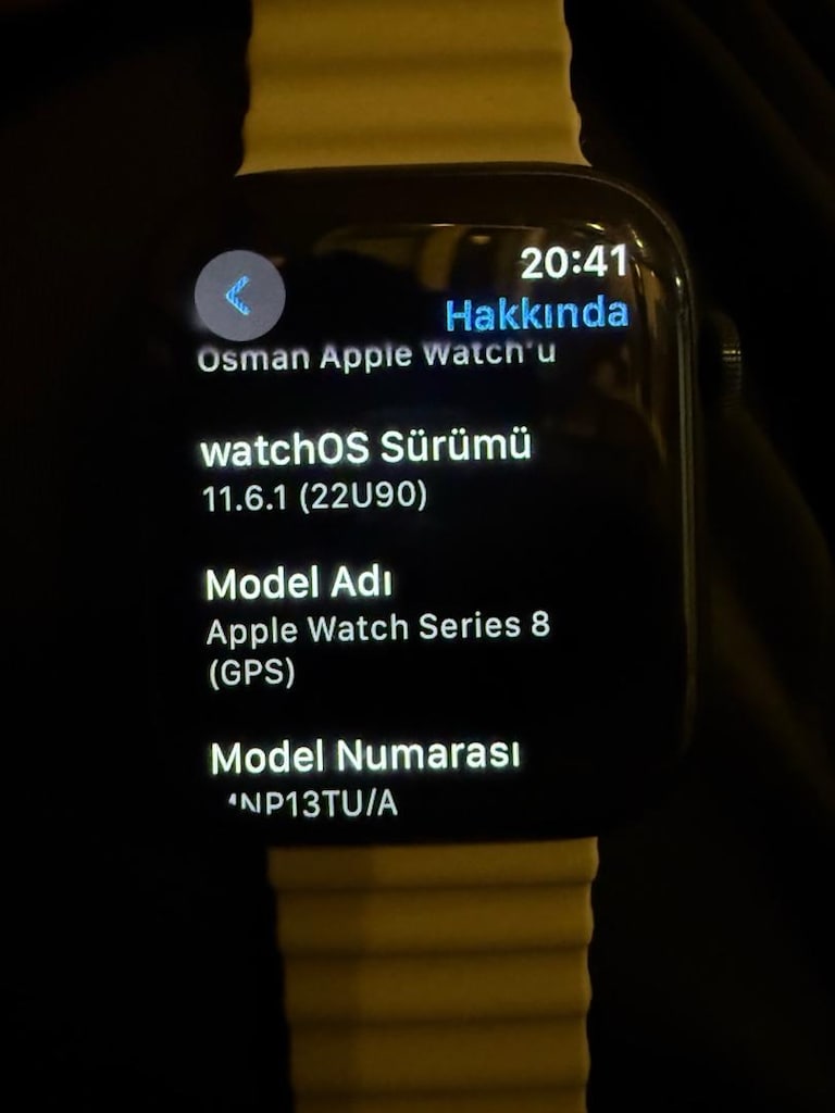 Apple Watch 8 45mm Alüminyum Kasa (GPS - 3