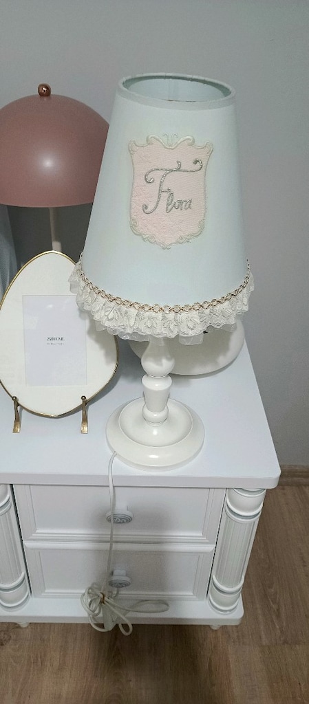Çilek Romantic Baza Ve Cibinlik yatak örtüsü abajur - 6