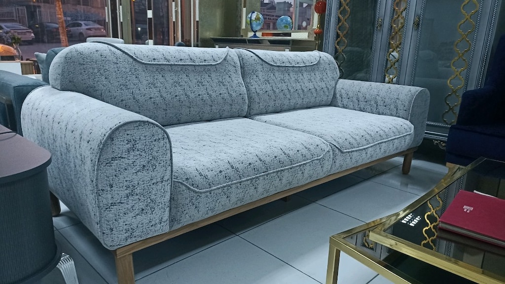 Gri Desenli Koltuk - 3