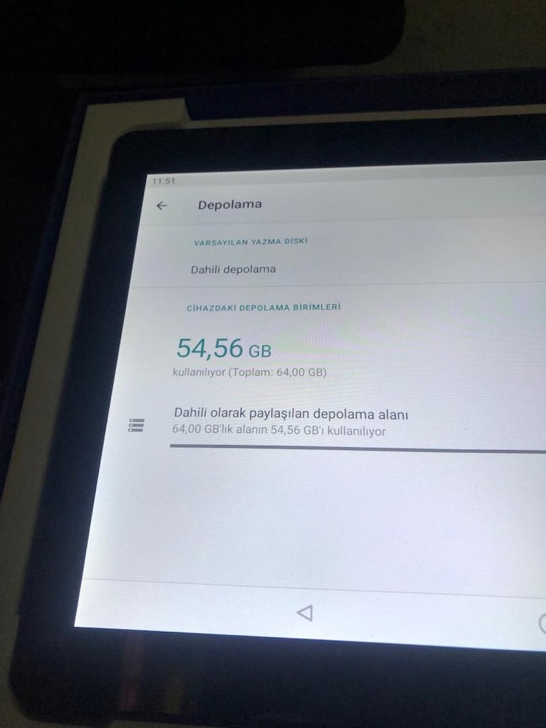 tablet gb ..64 rem..3 sim card lı orjinal kutusu ve şarj cihazı ile - 3