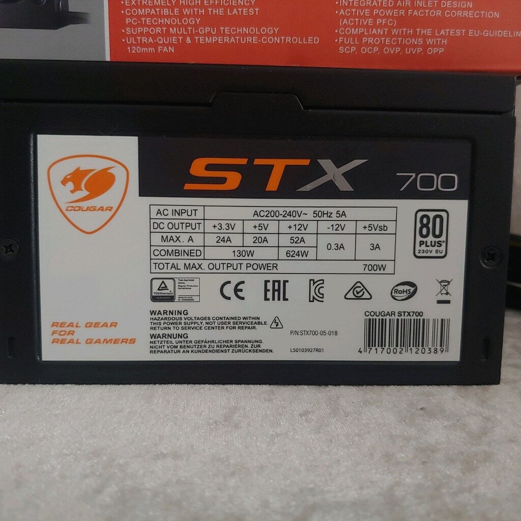 COUGAR STX 700 PSU / Güç Kaynağı - 2