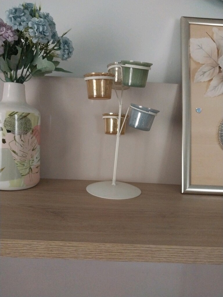 Paşabahçe dekoratif cam mumluk - 4