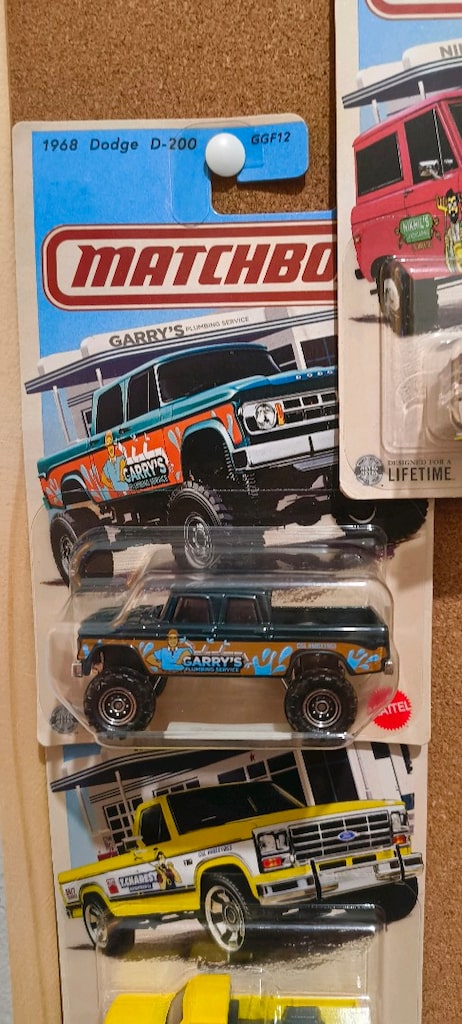 Matchbox GGF12 Trucks / Handy Services (Hizmet Araçları) 5'li Tam Set - 3