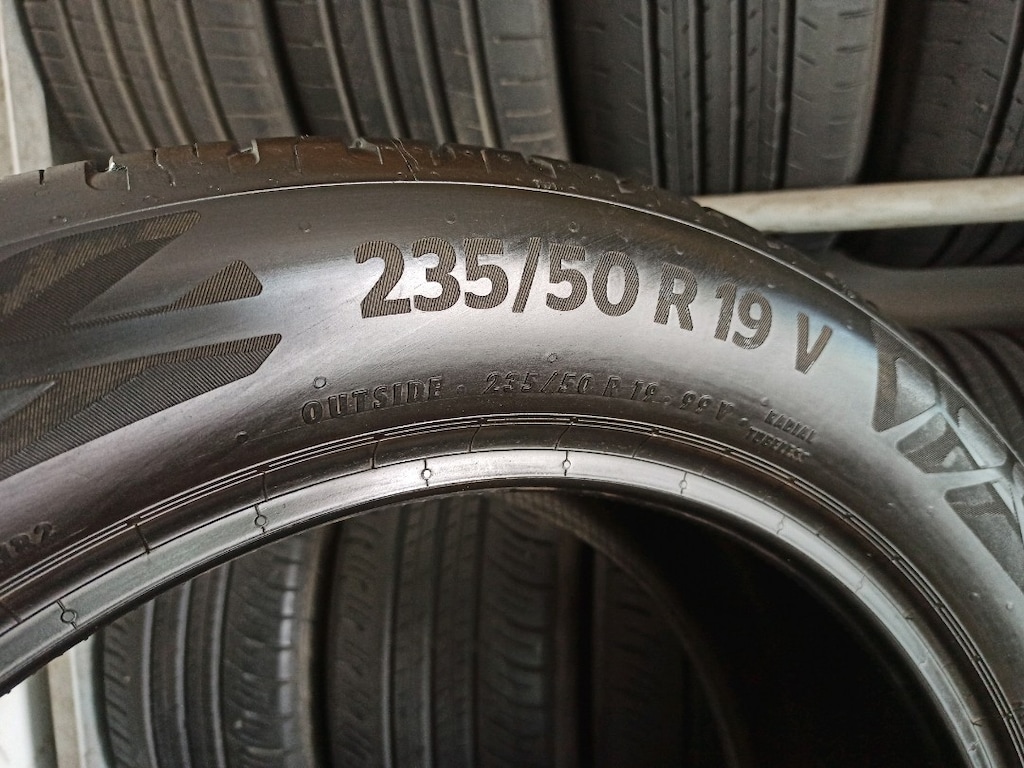 235 50 19 CONTİNENTAL ECO CONTACT 6 SIFIR AYARINDA TAKIM LASTİK - 5