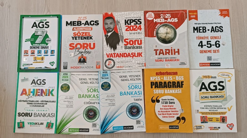 2025 MEB AGS - KPSS Kitap Seti | Yargı, Benim Hocam, İndeks Akademi - 6