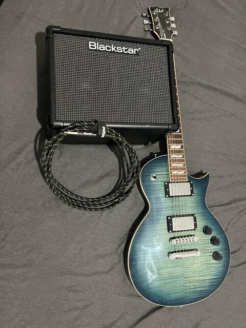 Elektro Gitar (Ltd Ec-256) + Amfi Blackstar