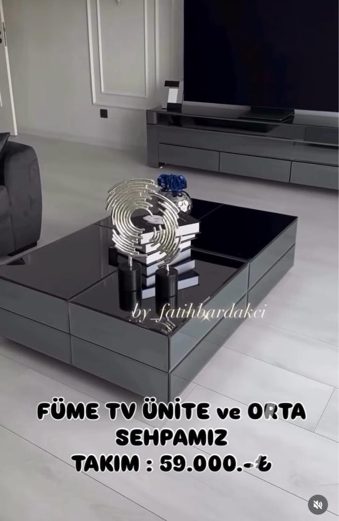 FUL CAM TV ÜNİTESİ SEHPA 20 ye veriyorm - 6