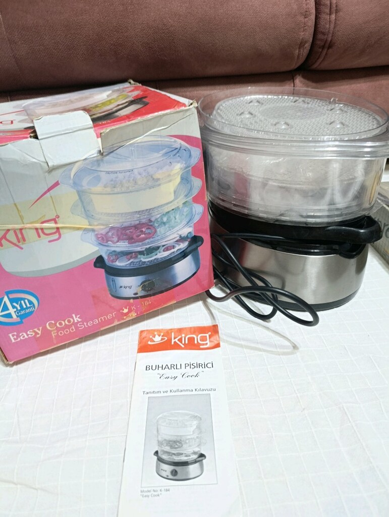 buharlı yemek pisirici - 4